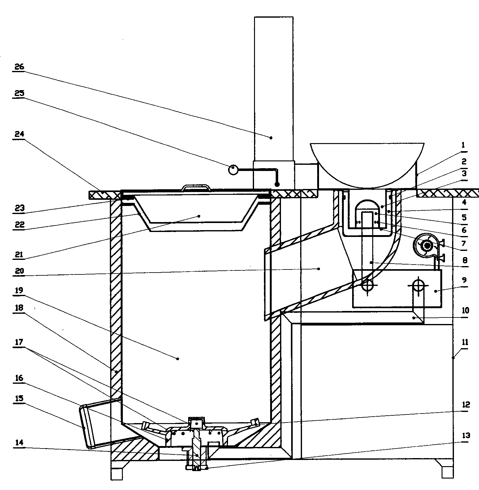 转炉煤气柜结构图图片